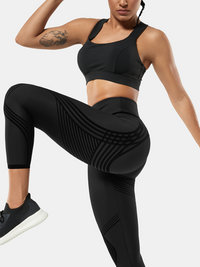 High-Waisted 7/8 Gym Leggings - Meredith