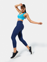High-Waisted 7/8 Gym Leggings - Meredith