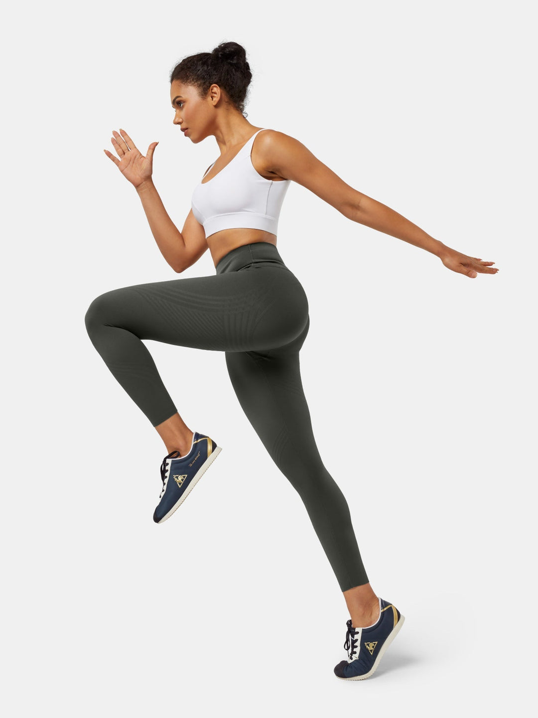 High-Waisted 7/8 Gym Leggings - Meredith