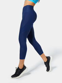 High-Waisted 7/8 Gym Leggings - Meredith