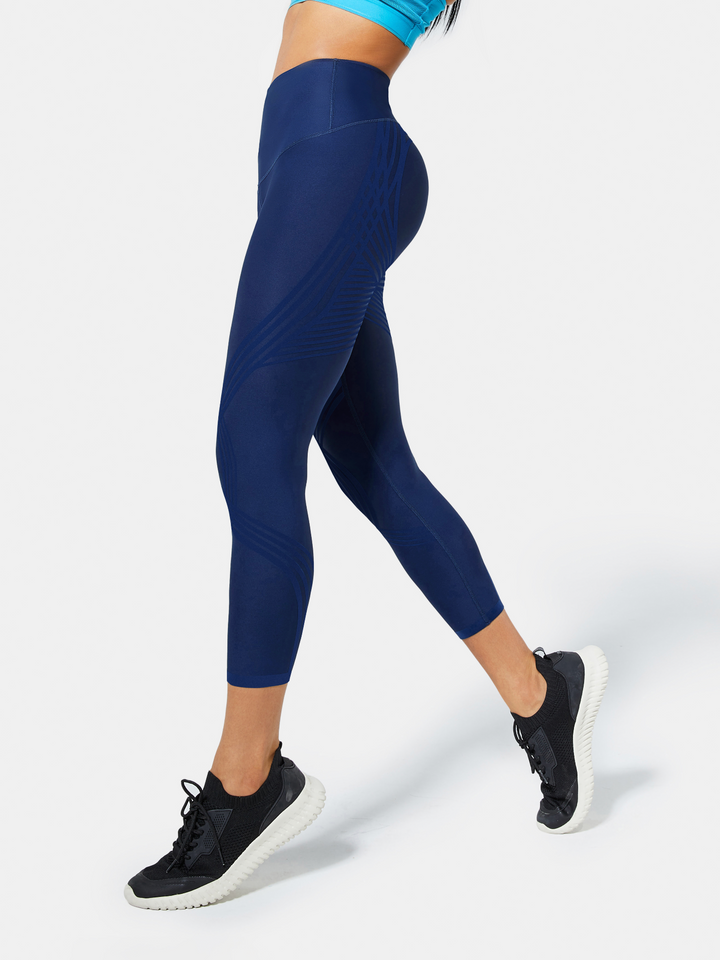 High-Waisted 7/8 Gym Leggings - Meredith