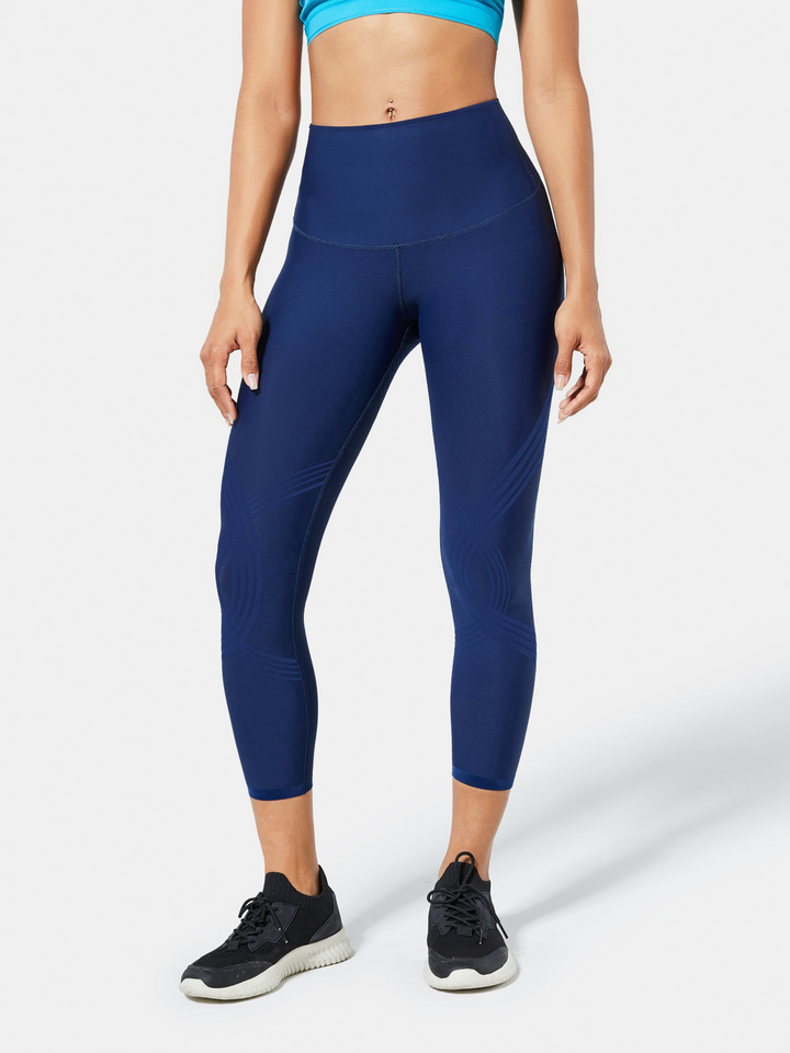 High-Waisted 7/8 Gym Leggings - Meredith