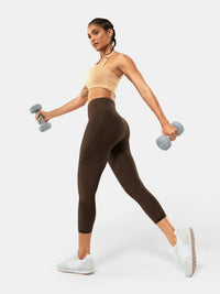High-Waisted 7/8 Gym Leggings - Meredith