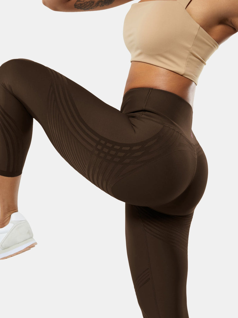 High-Waisted 7/8 Gym Leggings - Meredith