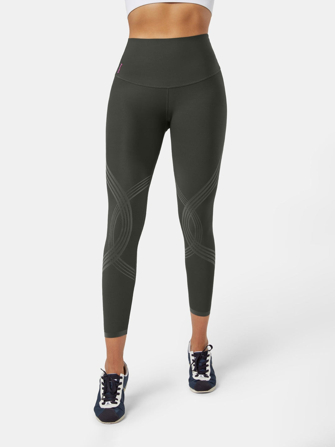 High-Waisted 7/8 Gym Leggings - Meredith