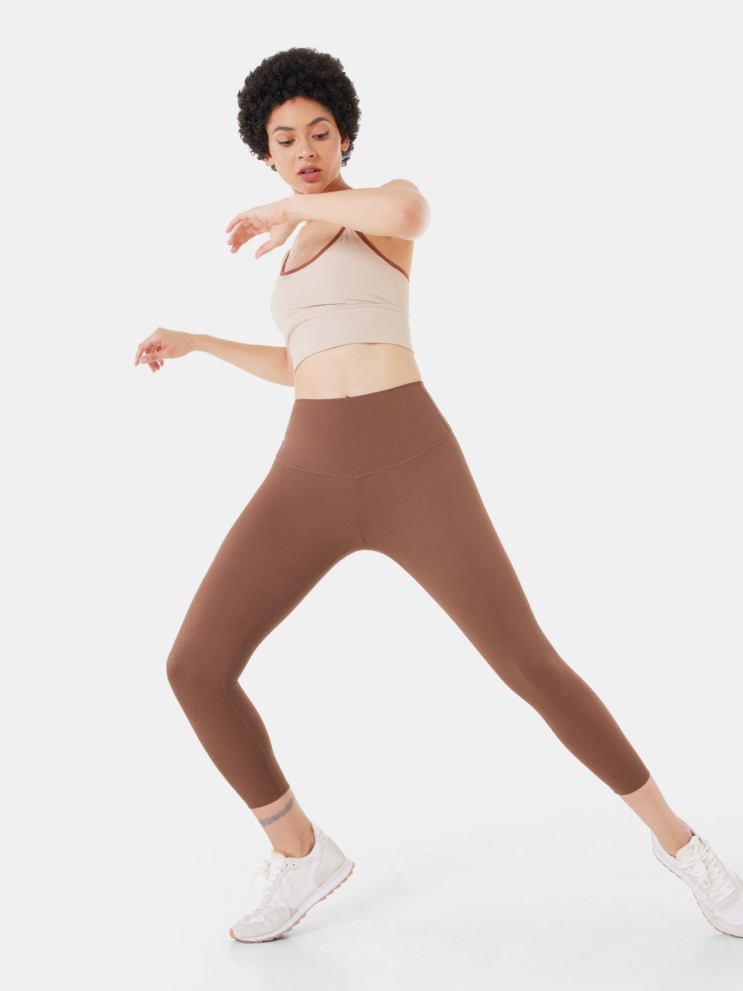 High-Waisted 7/8 Gym Leggings - Meredith
