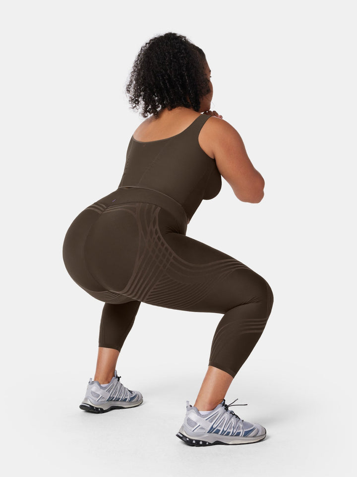 High-Waisted 7/8 Gym Leggings - Meredith