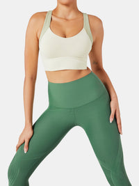High-Waisted 7/8 Gym Leggings - Meredith