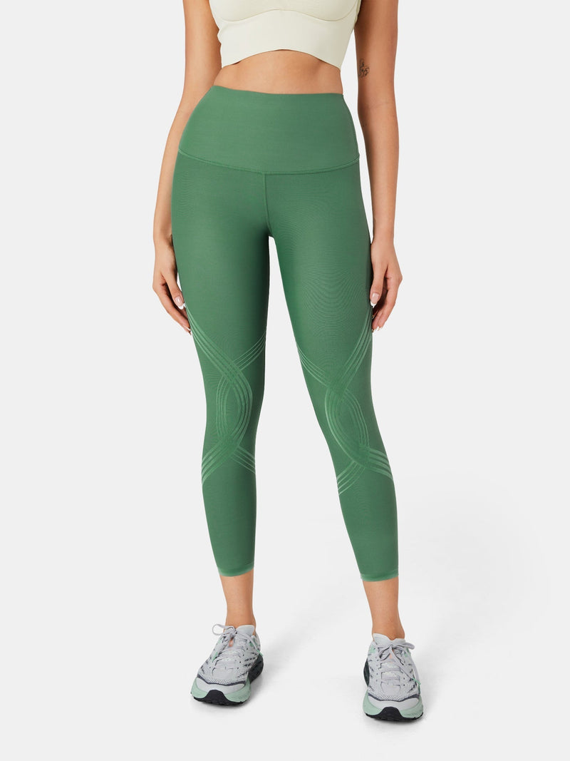 High-Waisted 7/8 Gym Leggings - Meredith