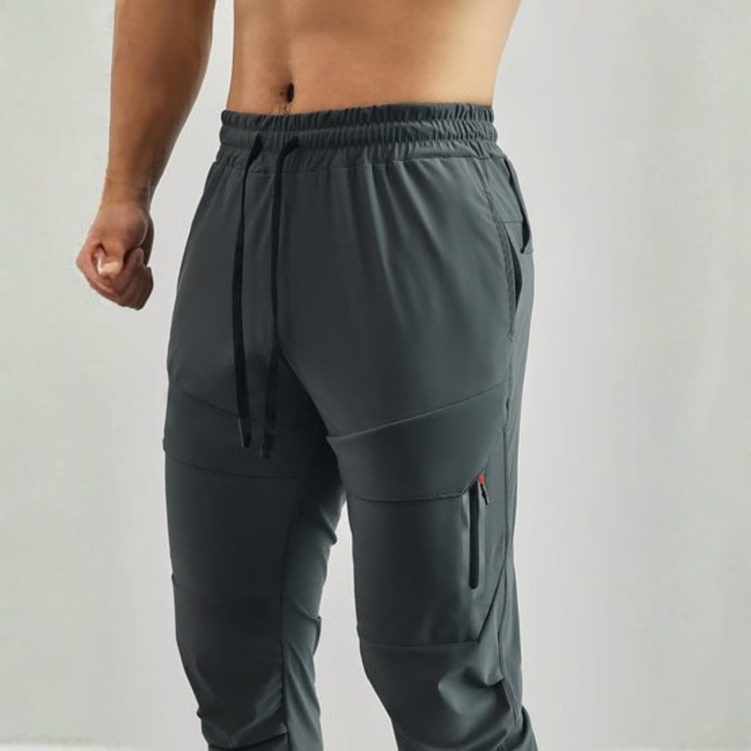 Men's Sports Trousers with Stretch and Pockets – Dario