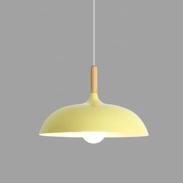 Ceiling Light in Scandinavian Oak - ScandiLuxe