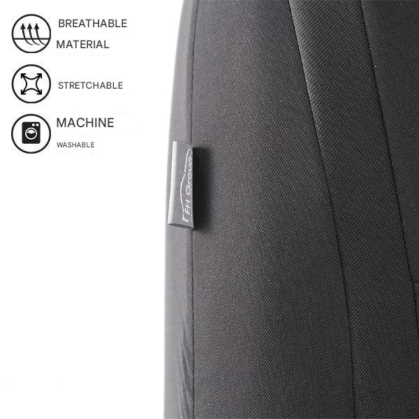 9-Piece Universal Car Seat Covers – AutoLuxe-Gray-State of Style