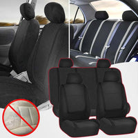 9-Piece Universal Car Seat Covers – AutoLuxe-Gray-State of Style