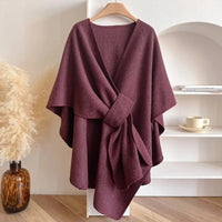 Ladies Wrap Scarf with Windproof Design – Celeste