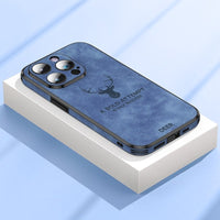 Luxury Deer Leather iPhone Case - Veltro