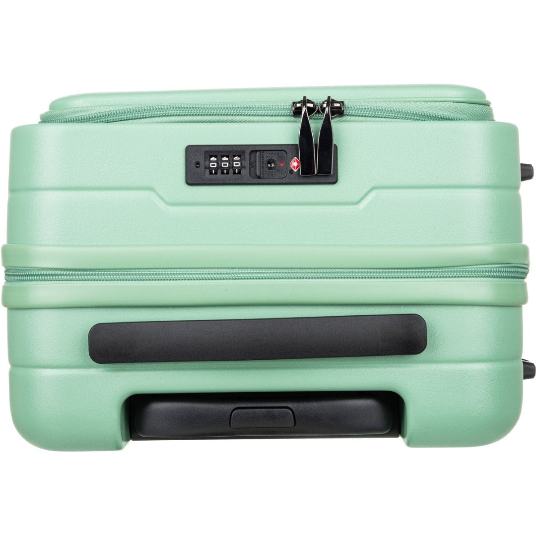 2-piece hard-shell suitcase set with laptop compartment – Berlin