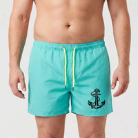 Above-Knee Drawstring Swim Shorts - Arthur