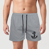 Above-Knee Drawstring Swim Shorts - Arthur