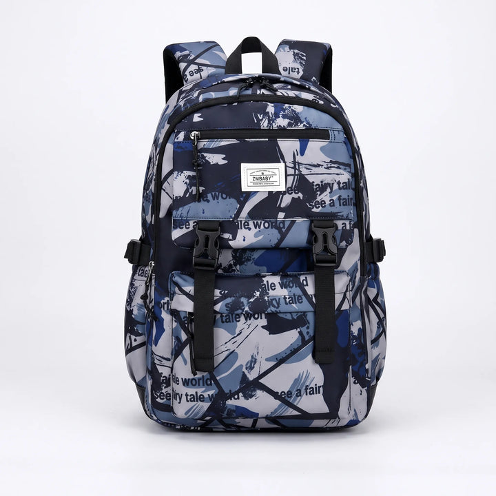 Abstract Print School Rucksack - Scholum