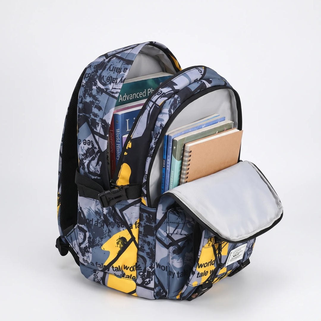Abstract Print School Rucksack - Scholum