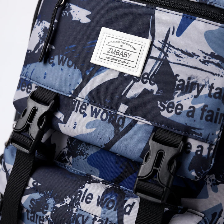 Abstract Print School Rucksack - Scholum