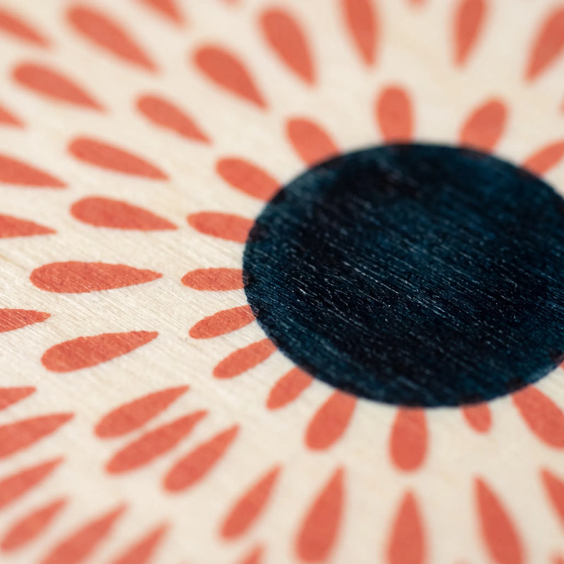 Abstract Printed Round Drink Coasters - Kyneto