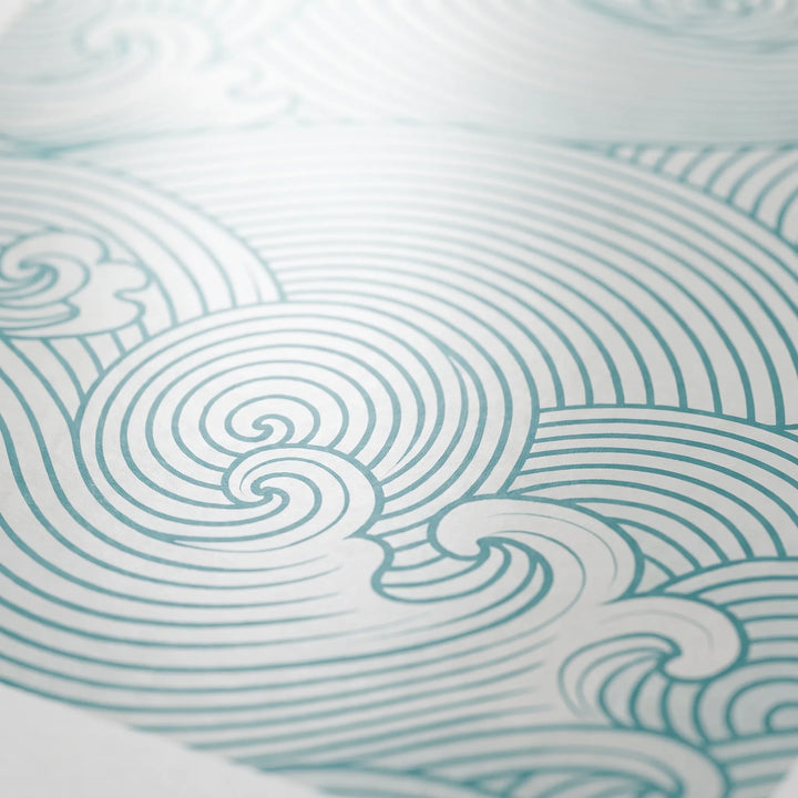 Abstract Wave Print Poster - Namiota