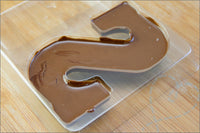 3D silicone mould for pouring chocolate letters – ChocoMould (1+1 free)