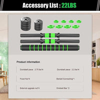 Adjustable Dumbbells Set - FlexWeight