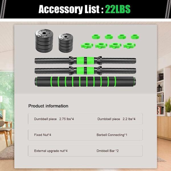 Adjustable Dumbbells Set - FlexWeight
