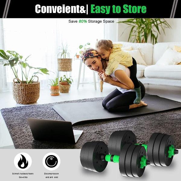 Adjustable Dumbbells Set - FlexWeight