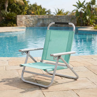 Adjustable Folding Beach Chair - Breezura