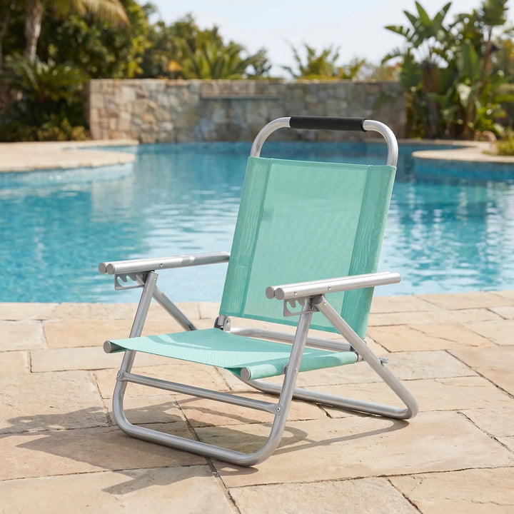 Adjustable Folding Beach Chair - Breezura