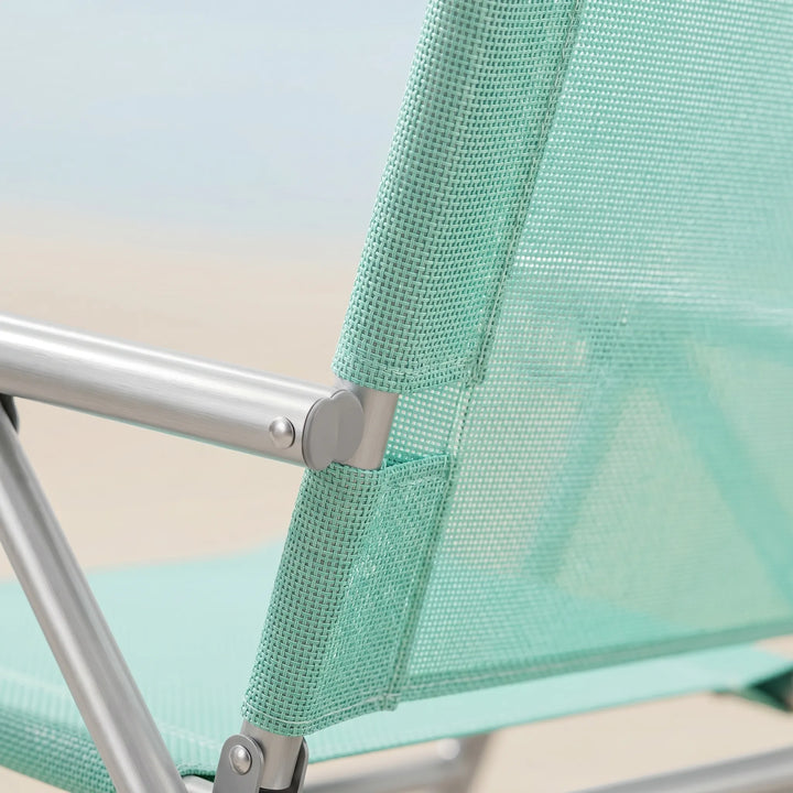 Adjustable Folding Beach Chair - Breezura