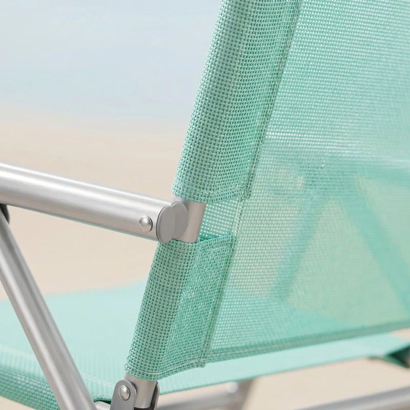 Adjustable Folding Beach Chair - Breezura