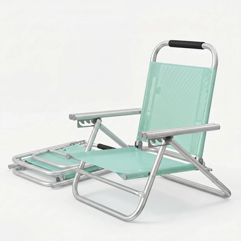 Adjustable Folding Beach Chair - Breezura