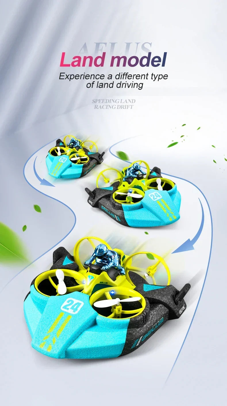 All-Terrain RC Quadcopter Drone - Quadronox