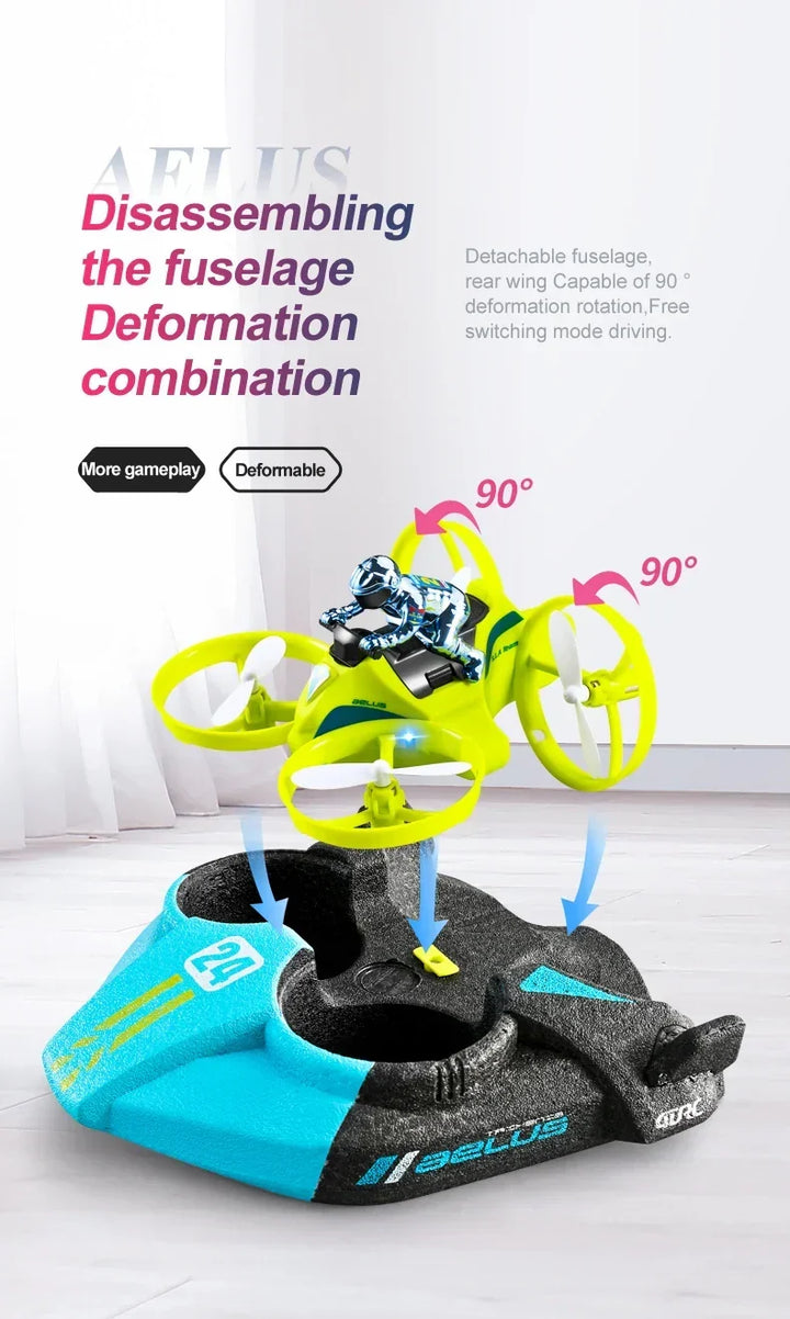All-Terrain RC Quadcopter Drone - Quadronox