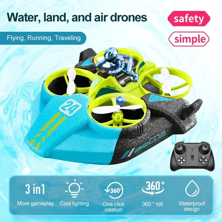 All-Terrain RC Quadcopter Drone - Quadronox
