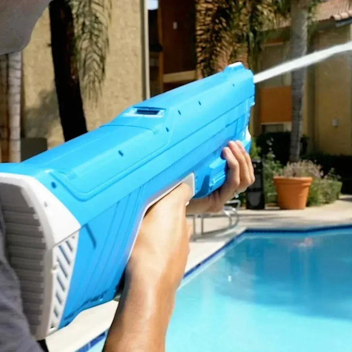 Electric water gun with rechargeable battery – for powerful water jets and long-lasting fun