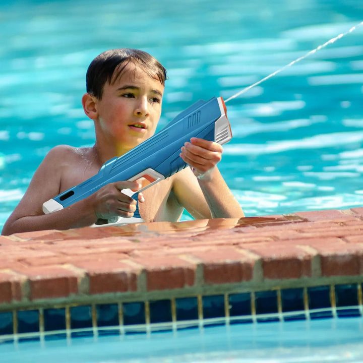 Electric water gun with rechargeable battery – for powerful water jets and long-lasting fun
