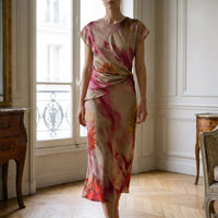 Ärmelloses Midikleid Mit Blumenprint -  Maggie