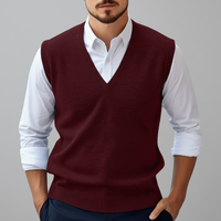 Ärmelloses Gestricktes Baumwollgilet - Bobby