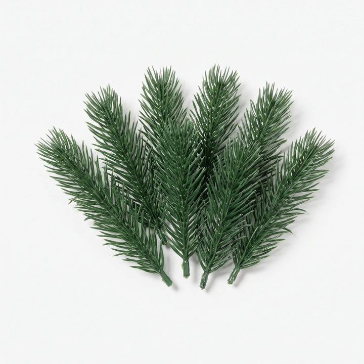 Artificial Green Pine Craft Sprigs - Pinox