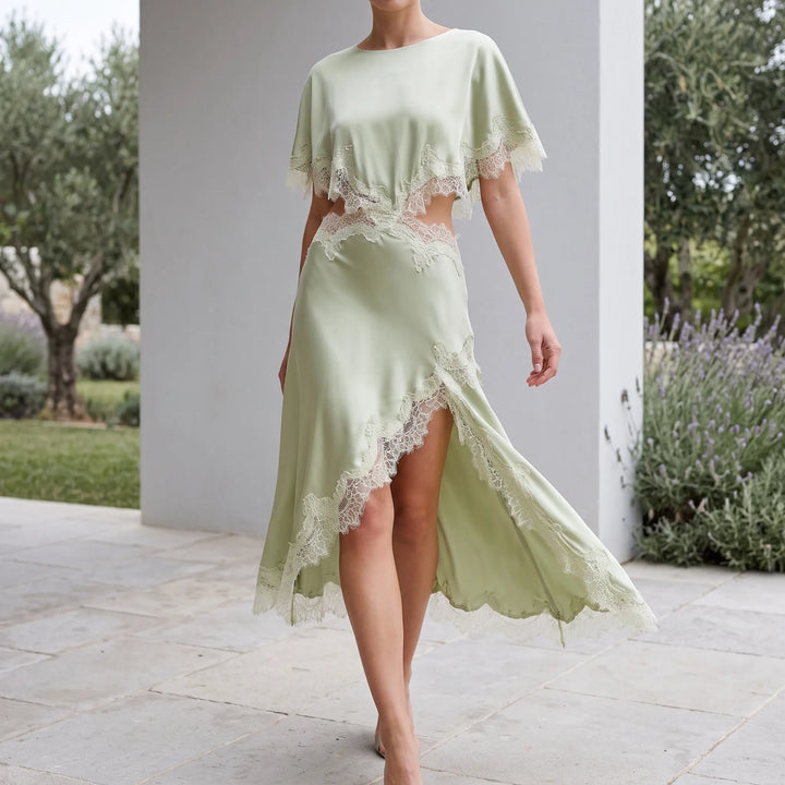 Asymmetrisches Midikleid -  Diana