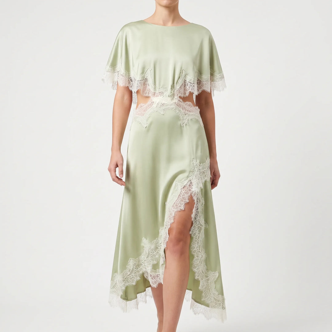 Asymmetrisches Midikleid -  Diana
