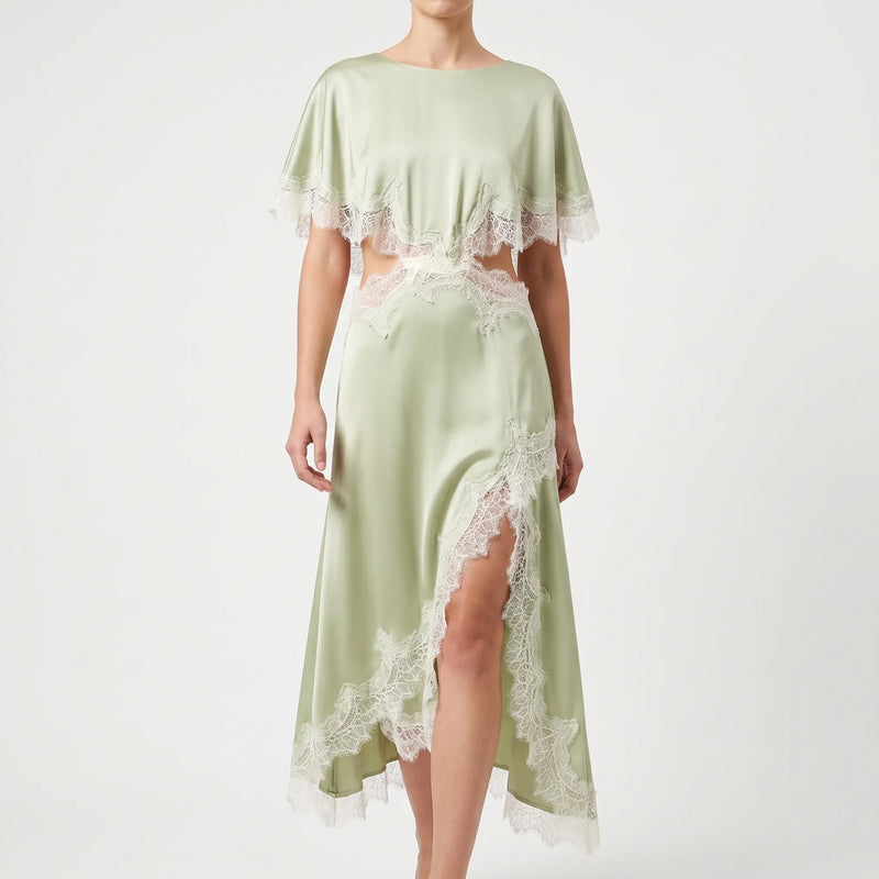 Asymmetrisches Midikleid -  Diana