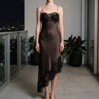 Asymmetrisches Midikleid -  Sally