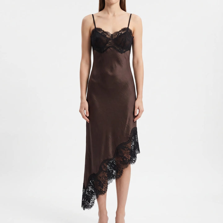 Asymmetrisches Midikleid -  Sally