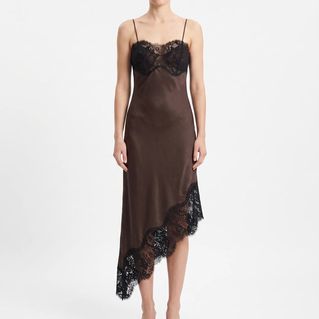 Asymmetrisches Midikleid -  Sally
